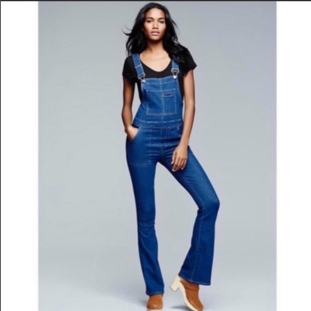 GAP 1969 Bell Bottom Denim Overalls